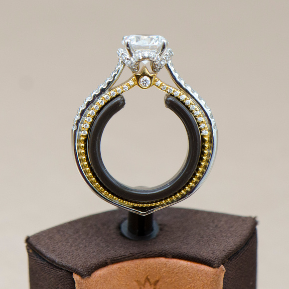 Verragio Couture 0457RD-2WR Engagement Ring - Picture 4 of 4